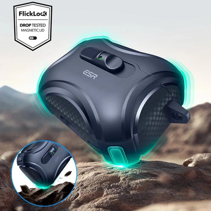 ESR Cyber FlickLock hoes voor Apple AirPods Pro 3, Blauw