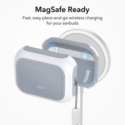 Étui ESR Orbit Hybrid pour Apple Airpods Pro 3, Blanc