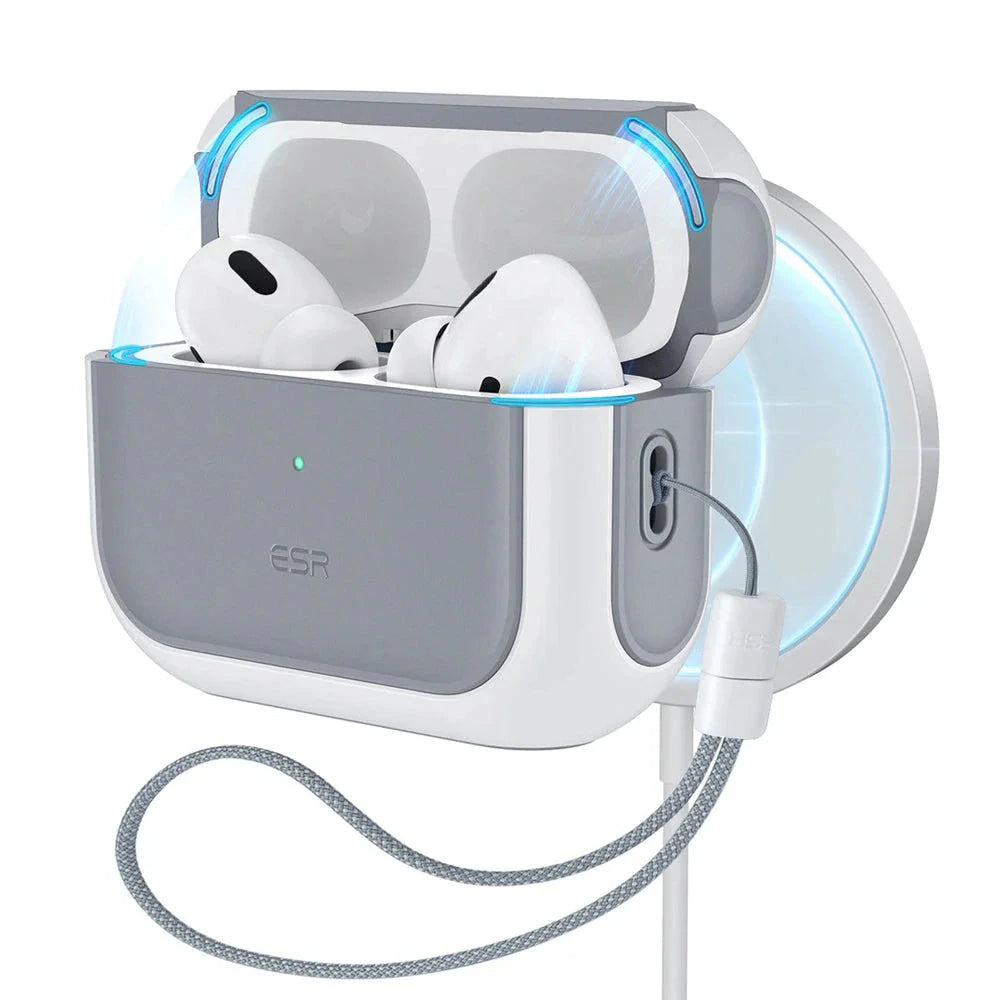 Étui ESR Orbit Hybrid pour Apple Airpods Pro 3, Blanc