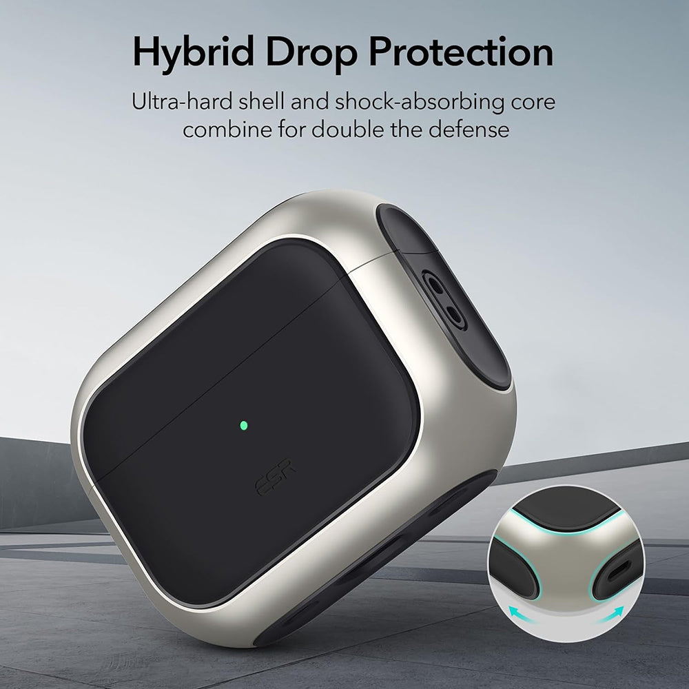 ESR Orbit Hybrid Hülle für Apple AirPods 4, Schwarz