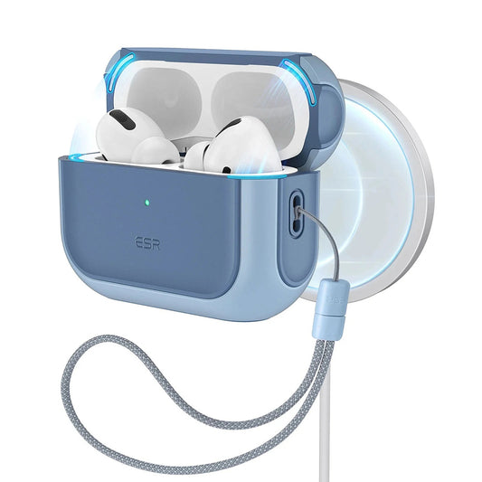 ESR Orbit Hybrid hoesje voor Apple AirPods Pro 3, Blauw