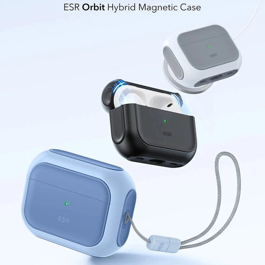ESR Orbit Hybrid hoesje voor Apple AirPods Pro 3, Blauw