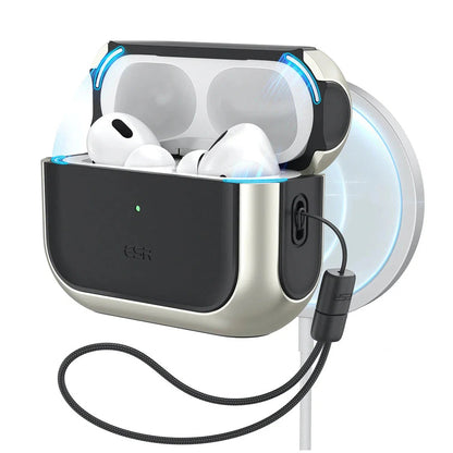 ESR Orbit Hybrid Hülle für Apple AirPods Pro 3, Grau