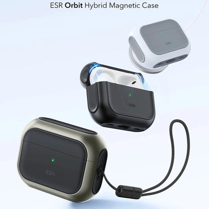 ESR Orbit Hybrid Hülle für Apple AirPods Pro 3, Grau