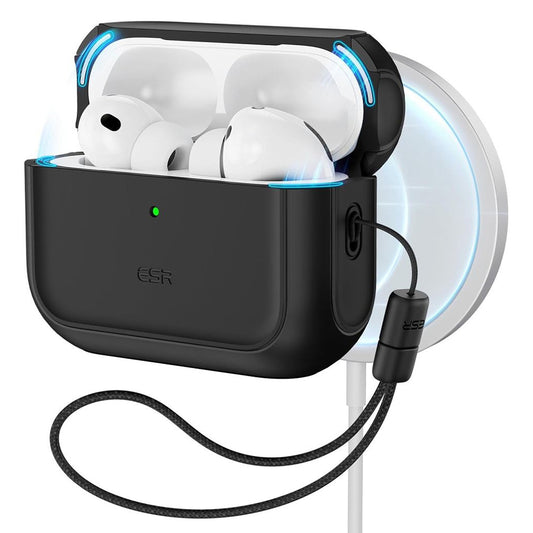 ESR Orbit Hybrid hoes voor Apple AirPods Pro 3, Zwart