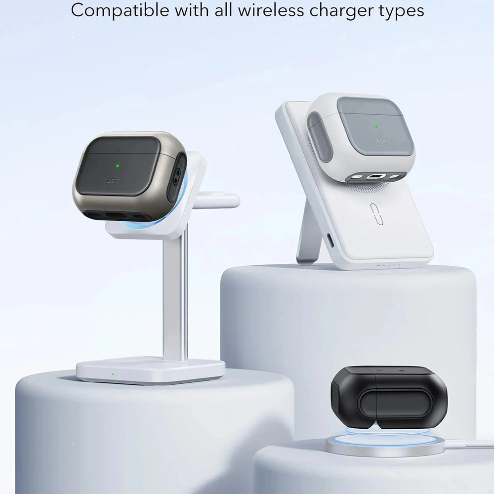 ESR Orbit Hybrid Hülle für Apple AirPods Pro 3, Schwarz