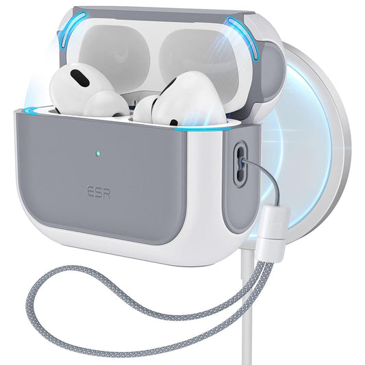 ESR Orbit Hybrid Hülle für Apple AirPods Pro Serie, Weiß