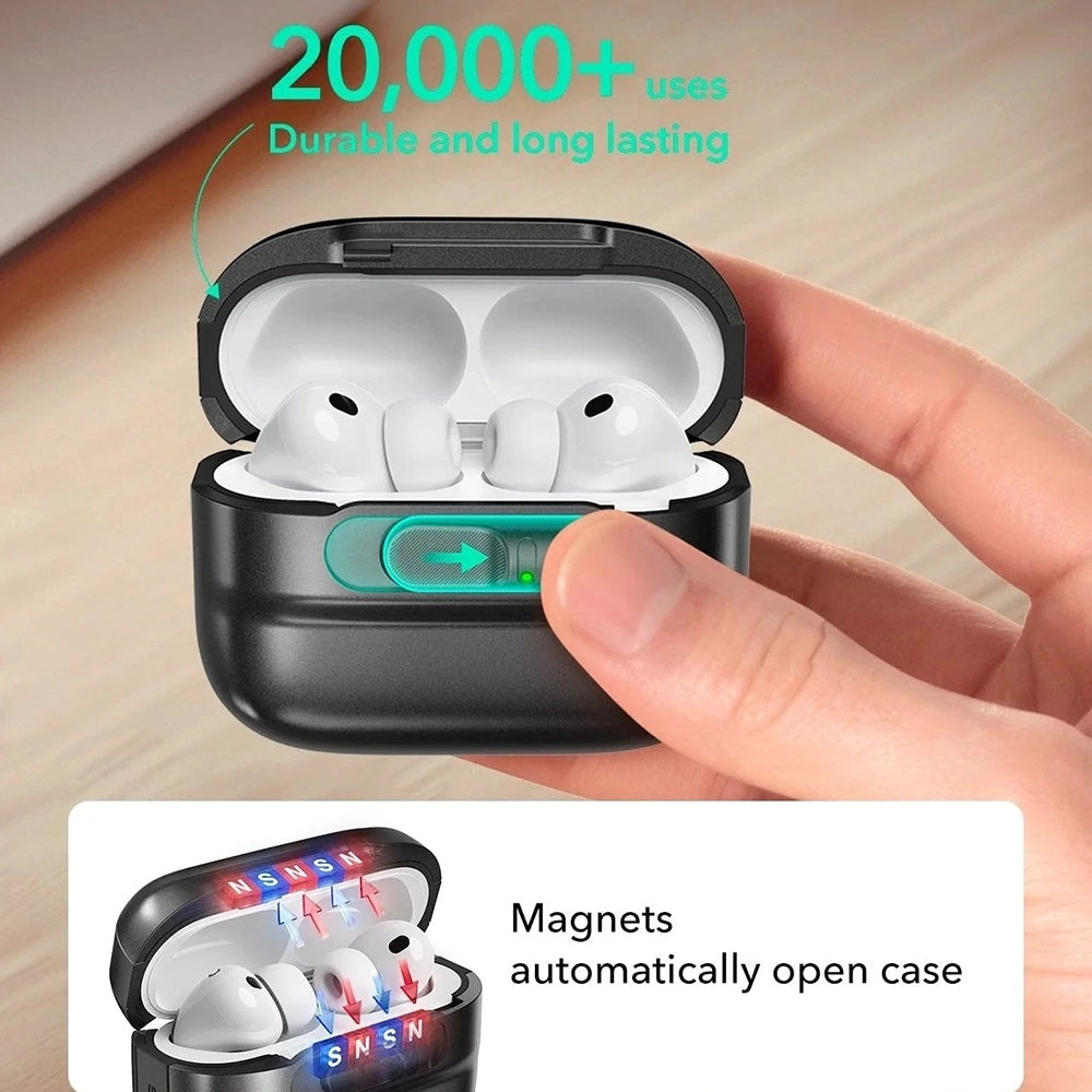 ESR Pulse Magnetic FlickLock hoes voor Apple AirPods Pro 3, Marineblauw