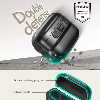 ESR Pulse Magnetic FlickLock hoes voor Apple AirPods Pro 3, Marineblauw