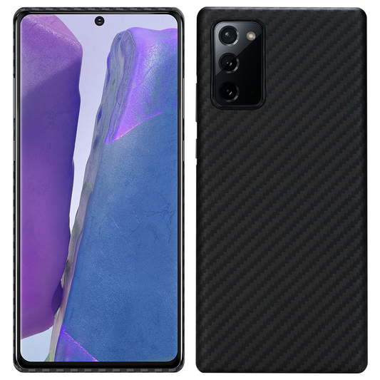 Coque pour Samsung Galaxy Note 20 5G N981 / Note 20 N980, Pitaka, MagEz, Noire KN2001