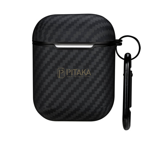 Pitaka Air Pal Case pour Apple AirPods Gen 2 / Gen 1, noir APM1001 APM1001