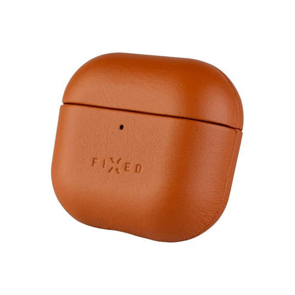 Fixed PodsLeather hoes voor Apple AirPods 4, Bruin