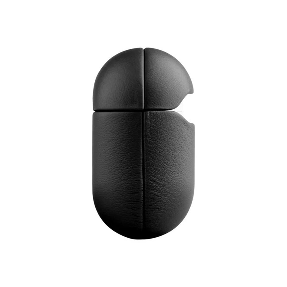 Fixed PodsLeather hoes voor Apple AirPods 4, Zwart