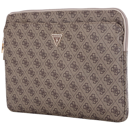 Guess 4G Triangle Logo hoes voor Laptop 14inch, Bruin
