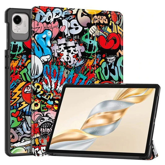 Hülle für Honor Pad X9a / X9 / X8 Pro, Techsuit, FoldPro Urban Vibe, Mehrfarbig