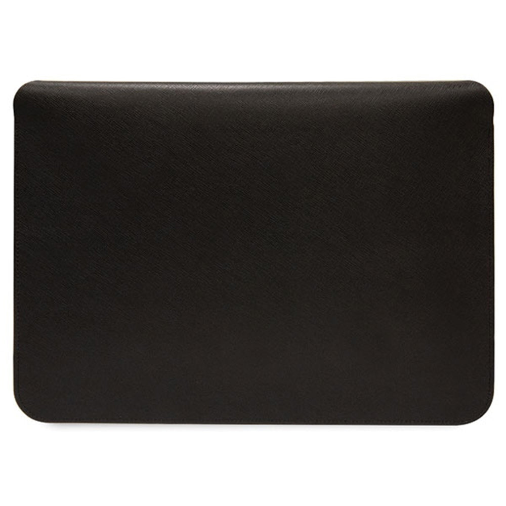 Karl Lagerfeld Saffiano hoes voor 14 inch laptop, Zwart