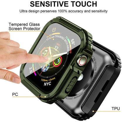Lito Armor 360 Hülle für Apple Watch 38mm Series, Grün