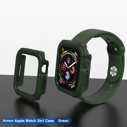 Lito Armor 360 Hülle für Apple Watch 38mm Series, Grün