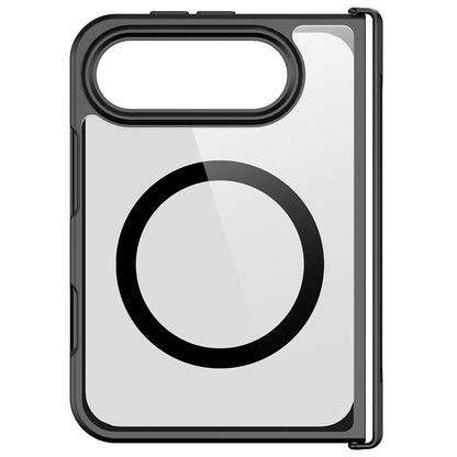 MagSafe-hoesje met scharnierbescherming voor Apple iPhone Duo, DUX DUCIS, Aimo, zwart