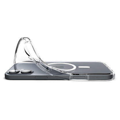 MagSafe hoesje voor Apple iPhone 16 Plus, Spigen, Liquid Crystal, Transparant ACS08388 