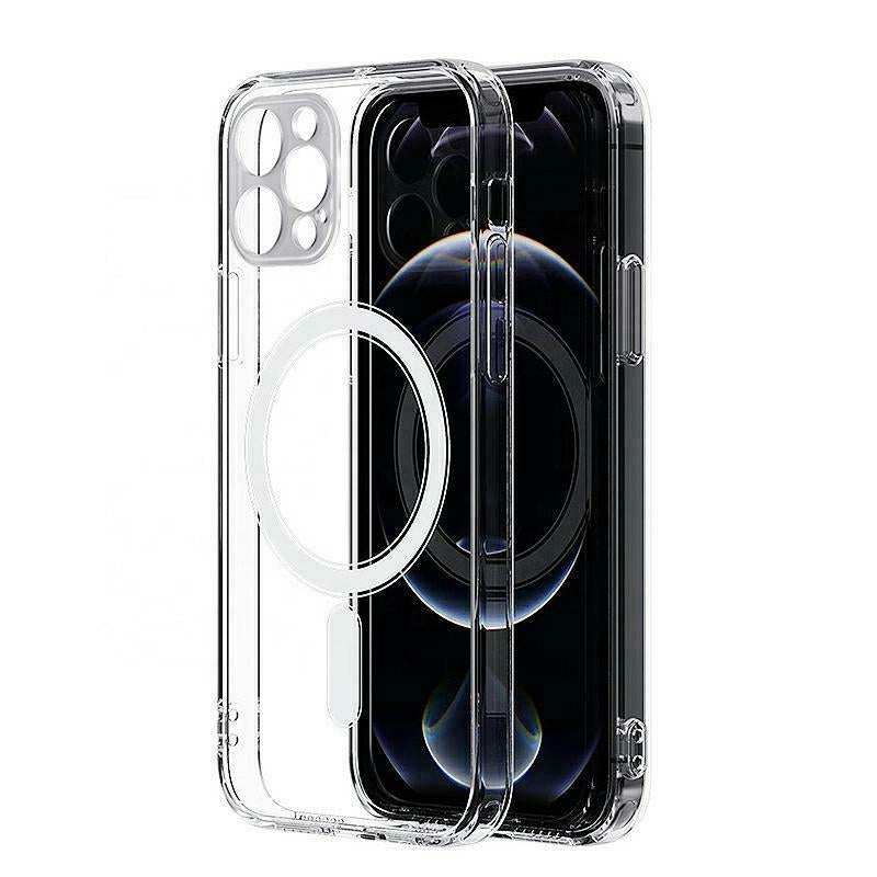 MagSafe-hoesje voor Apple iPhone 13, OEM, Clear Mag met camerabescherming, transparant