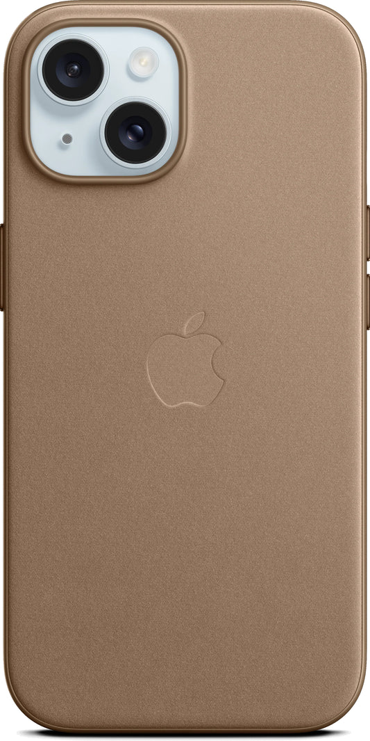 MagSafe Hülle für Apple iPhone 15, FineWoven, Braun MT3C3ZM/A