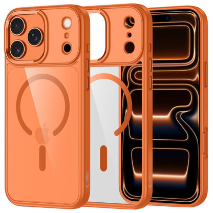 Coque MagSafe pour Apple iPhone 17 Pro, Tech-Protect, Magmat, Orange