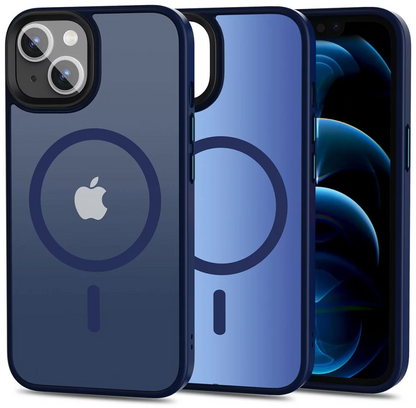 MagSafe hoes voor Apple iPhone 13, Tech-Protect, Magmat, Marineblauw