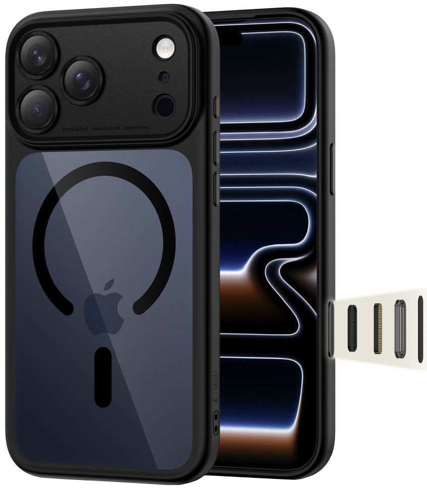 MagSafe-Hülle für Apple iPhone 17 Pro, Tech-Protect, MagPeak, Marineblau