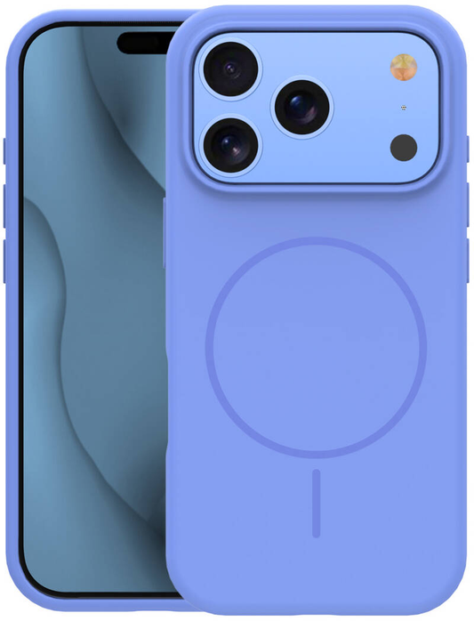 MagSafe-hoesje voor Apple iPhone 18 Pro Max / 17 Pro Max, OEM, Silicone Thin, Blauw