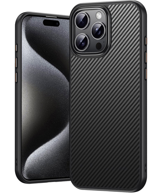 MagSafe-Hülle für Apple iPhone 16 Pro Max, OEM, Carbon, Schwarz