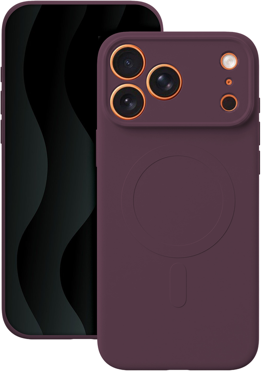 MagSafe-hoesje voor Apple iPhone 18 Pro Max / 17 Pro Max, OEM, Simple Color Mag, Bordeaux