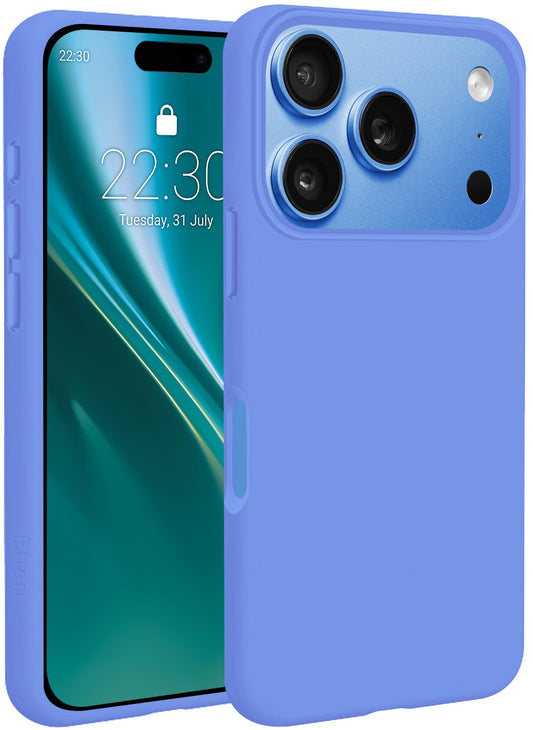 MagSafe-hoesje voor Apple iPhone 18 Pro / 17 Pro, Etteri, Silicone Mag, Blauw