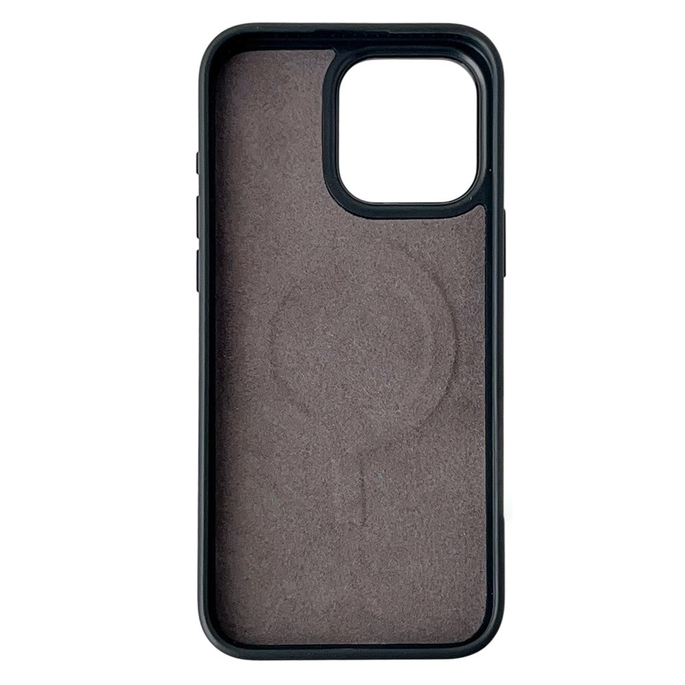 MagSafe-Hülle für Apple iPhone 15 Pro, OEM, Round Screen Smart E-Ink, Schwarz