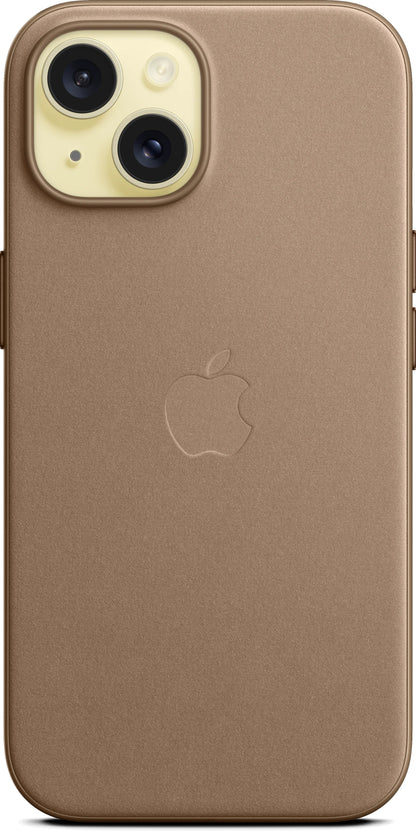 MagSafe Hülle für Apple iPhone 15, FineWoven, Braun MT3C3ZM/A