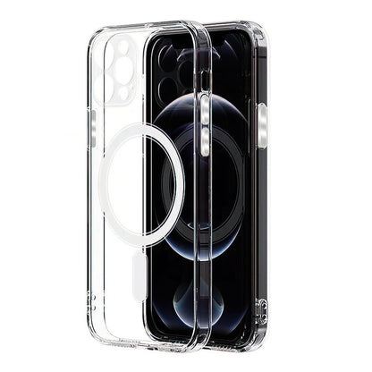 Coque MagSafe pour Apple iPhone 16 Pro, OEM, Transparente avec Protection de l'Appareil Photo, Transparente