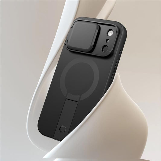 Étui MagSafe pour Apple iPhone 17 Pro, Tech-Protect, Kevlar Aura, Noir