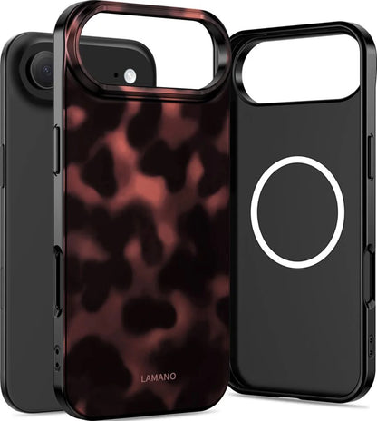 Coque MagSafe pour Apple iPhone 17 Air, Tech-Protect, Lamano Panther, Noire