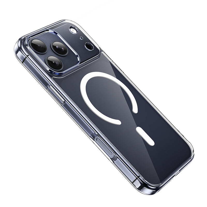Coque MagSafe pour Apple iPhone 17 Pro Max, Borofone, BI5 Ice Shield, Transparente