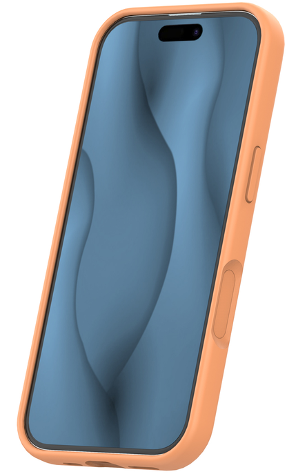 MagSafe-hoesje voor Apple iPhone 17, OEM, Silicone Thin, Oranje