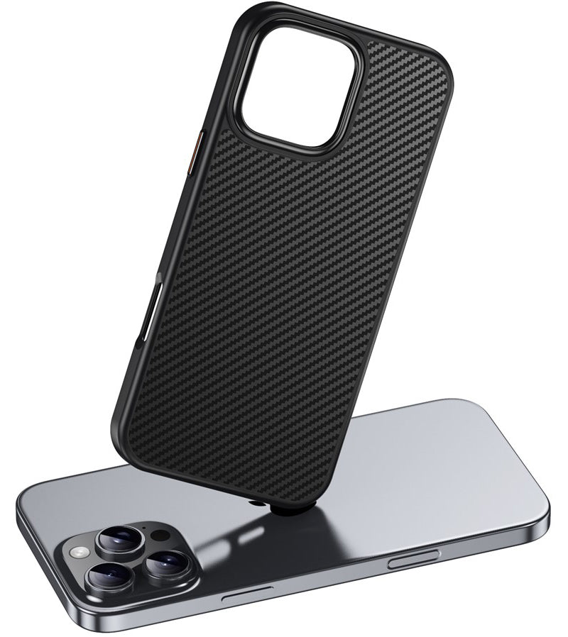 MagSafe-hoesje voor Apple iPhone 16 Pro Max, OEM, Carbon, Zwart