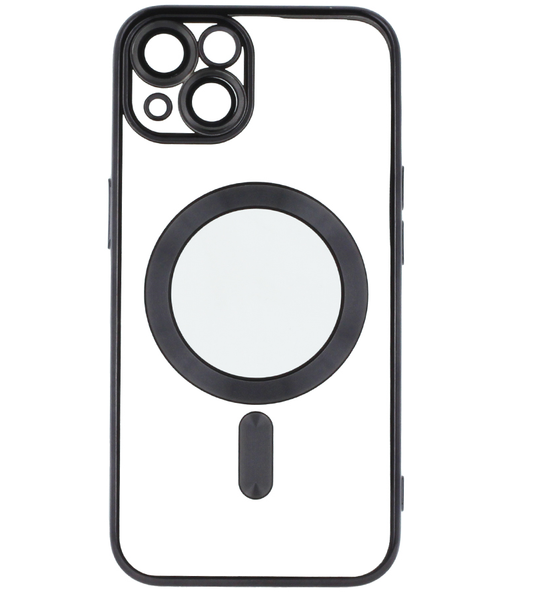 MagSafe-hoesje voor Apple iPhone 18 Pro Max / 17 Pro Max, OEM, Kleur Chrome Mag, Zwart