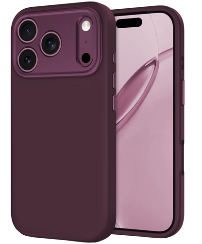 MagSafe-Hülle für Apple iPhone 18 Pro / 17 Pro, Tech-Protect, Uniq CC, Weinrot