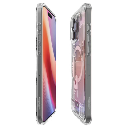 MagSafe Case for Apple iPhone 16 Pro Max, Spigen, Ultra Hybrid Zero One, Gray ACS08381