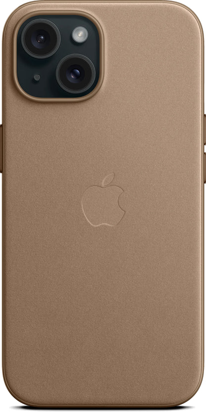 MagSafe Hülle für Apple iPhone 15, FineWoven, Braun MT3C3ZM/A