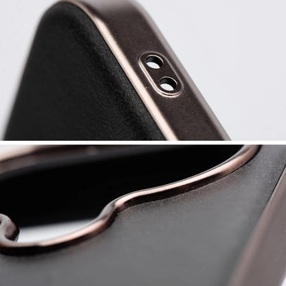 MagSafe-Hülle für Apple iPhone 16 Pro, OEM, Gentleman Mag, Schwarz