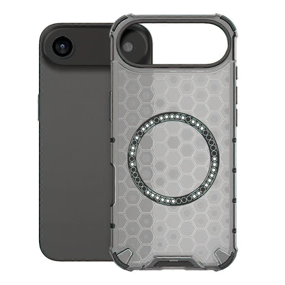 MagSafe Hülle für Apple iPhone 17 Air, Techsuit, HoneyComb Shield, Schwarz