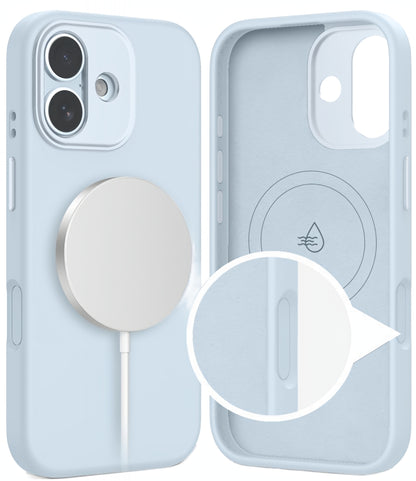 Coque MagSafe pour Apple iPhone 17, Tech-Protect, Uniq, Bleue