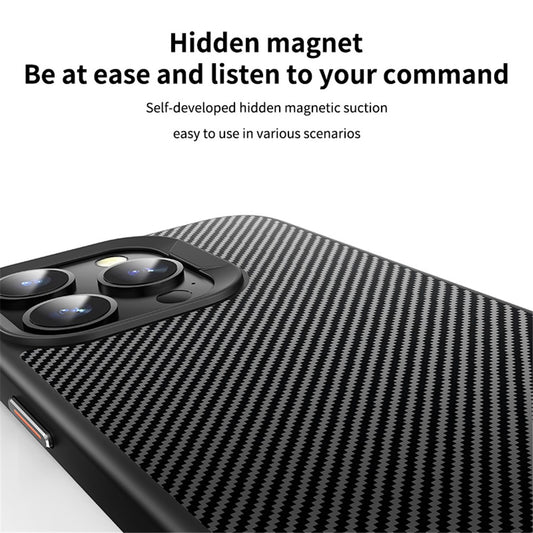 MagSafe-hoesje voor Apple iPhone 15 Pro, OEM, Carbon, Zwart