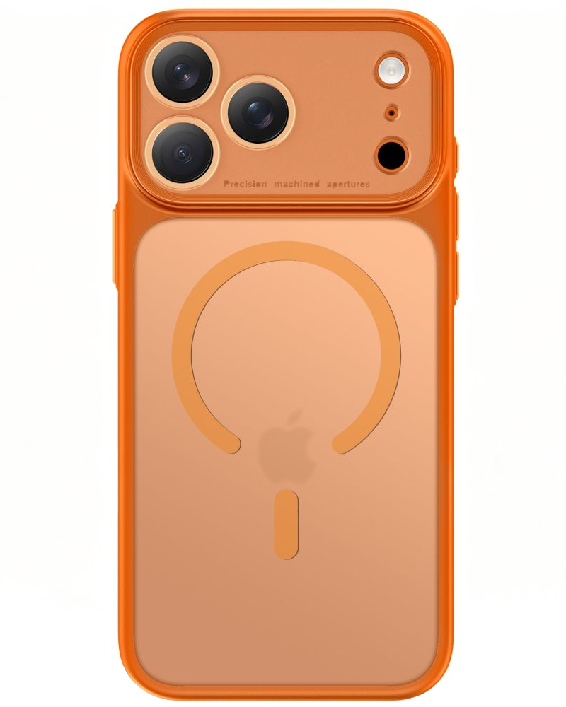 MagSafe-Hülle für Apple iPhone 18 Pro Max / 17 Pro Max, Tech-Protect, MagPrime CC, Matt Orange